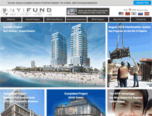 Tablet Screenshot of nyifund.com
